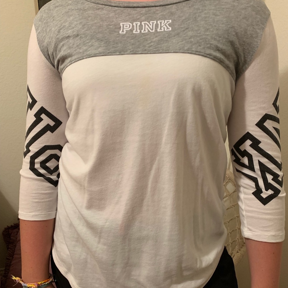 3/4 PINK tee